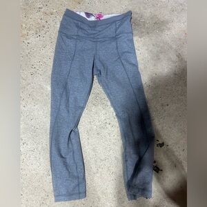 lululemon athletica Heather Gray Wide Leg Pants